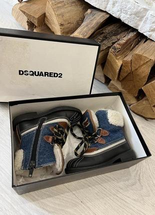 Ботинки dsquared2 оригинал 100%. италия