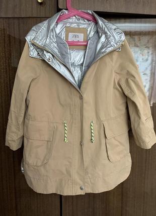 Пальто плащ zara