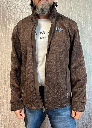 Спортивна тепла кофта вітровка