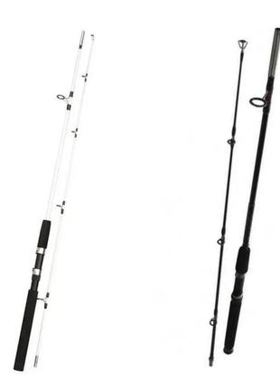 Спінінг крокодил чорний на закрутці 270 см