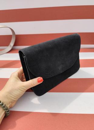 Замшева сумочка