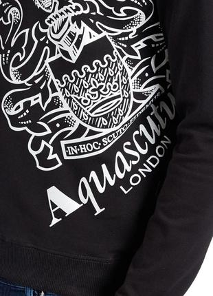 Aquascutum мужской фирменный свитшот р.с/м