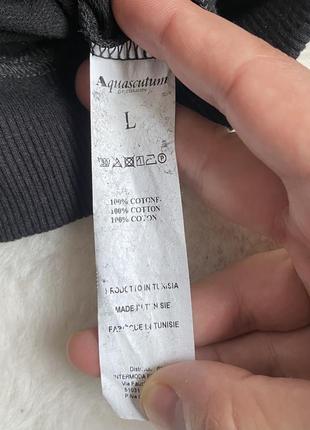 Aquascutum мужской фирменный свитшот р.с/м