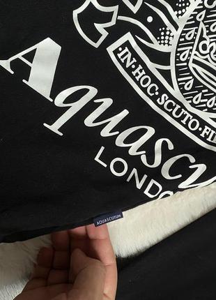 Aquascutum мужской фирменный свитшот р.с/м