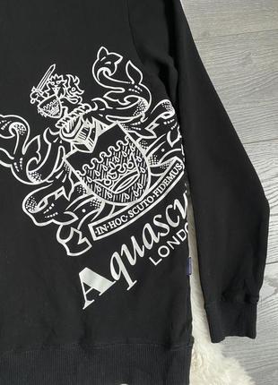 Aquascutum мужской фирменный свитшот р.с/м