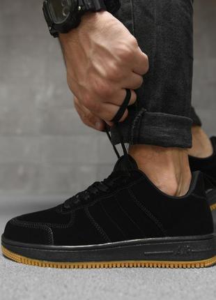 Мужские кроссовки force  black zam   нв 700-4