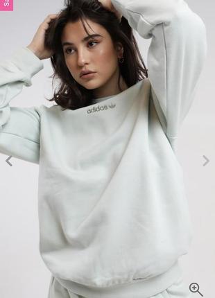 Мятний світшот adidas star 🌿