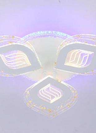 Люстра светодиодная акриловая valeso v k29112-3 1 wt с пультом