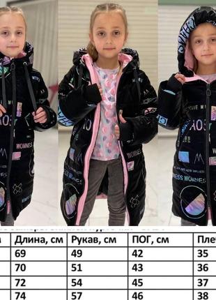 Зимове пальто на дівчинку