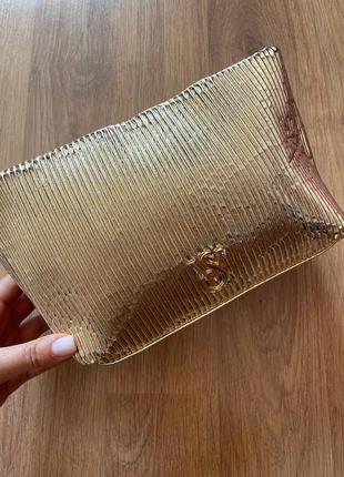 Изысканная косметичка кейс для хранения косметики клатч victoria’s secret оригинал