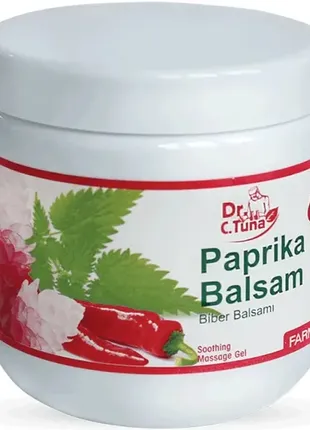 Масажний гель з екстрактом паприки, з перцем, 500 мл dr. c.tuna farmasi
