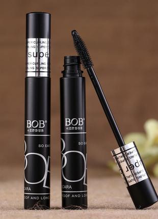 Тушь для ресниц bob , влагостойкая, удлиняющая, объемная