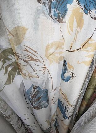 Красивые шторы портьера