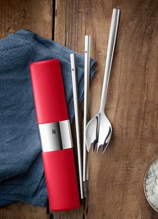 Набор столовых приборов wmf my2go, 5 предметов (красный)