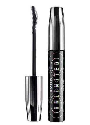 Avon тушь для ресниц «ресници без границ», 10 мл (черный)