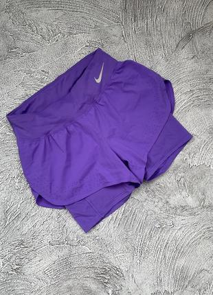 Шорти  подвійні nike  стан ідеальний  розмір xs