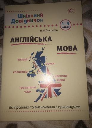 Английский язык 1-4 класса (алфавит,звуки,словий,частицы языка,граматические времена)