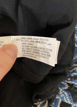 Платье zara, короткое платье, женское платье, платье шифоновое10 фото