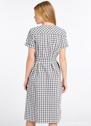 Бавовняна міді сукня сорочка плаття рубашка barbour хлопковое платье рубашка 2