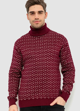 Гольф чоловічий, колір бордовий, 161r911