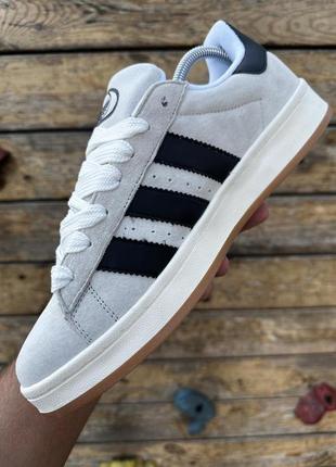 Кроссовки adidas campus (light gray)8 фото