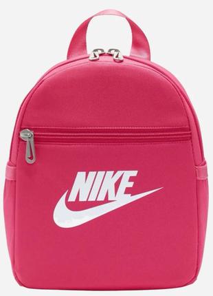 Рюкзак nike w nsw futura 365 mini bkpk 6l червоний жін 25x20x10 см