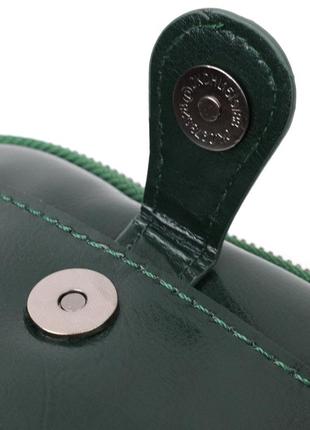 Сумочка через плечо зеленая кожаная стильная сумка кросбоди 7224204 фото
