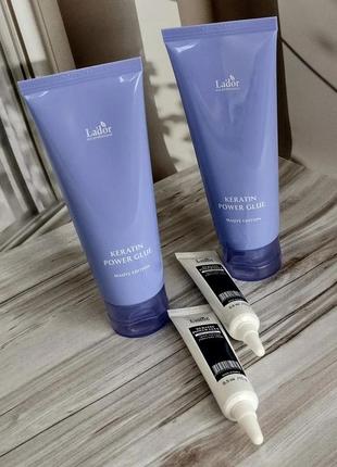 Сыворотка-клей для восстановления кончиков волос lador keratin power glue