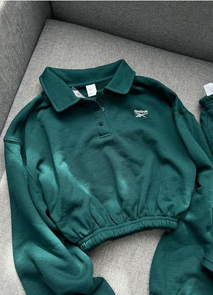 Котоновий оверсайз костюм оригінал reebok