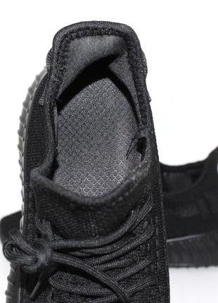 Чорні літні брендові текстильні кросівки на гумовій підошві чорний7 фото