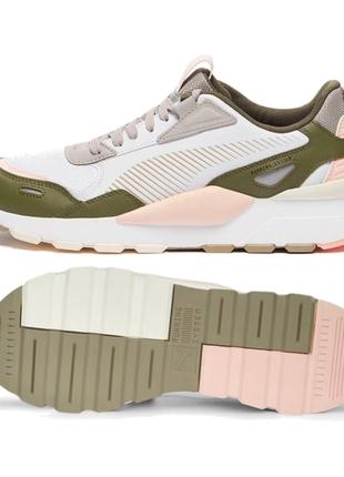 Кросівки чоловічі puma rs 3.0 synth pop white green moss (392609-07)