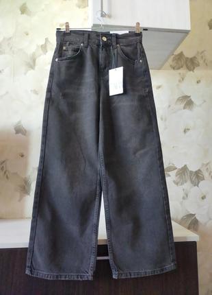 Джинсы широкие 140 см zara