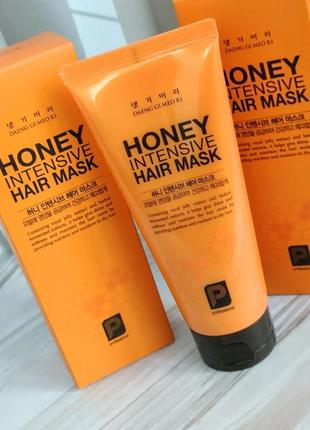 Маска для восстановления волос «медовая терапия» daeng gi meo ri honey intensive hair mask