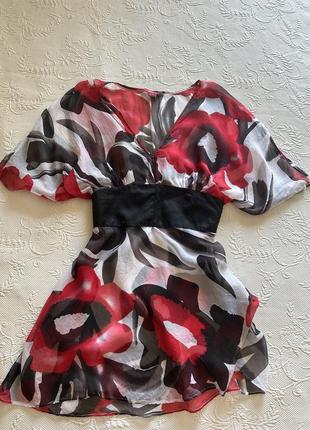 Шелковая блуза/туника