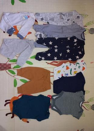 Лот фирменных вещей на малыша 3-6 мес