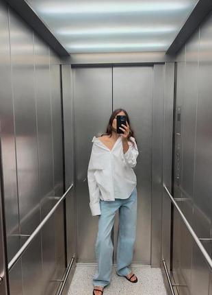 Джинсы прямые zara new