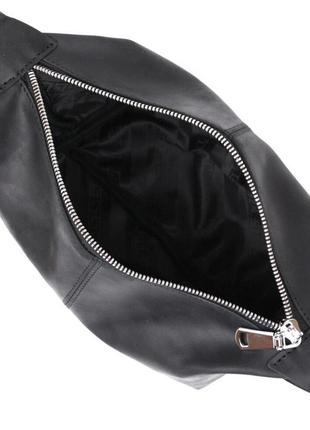 Косметичка мужская несессер кожа винтажная черная 716397