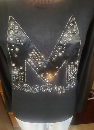 Кофта жіноча оригінал moschino хл! 5