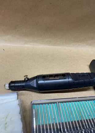 Електрична ручка для дизайну нігтів interestmaker зі змінною швидкістю обертання2 фото