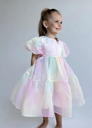 Сукня на дівчинку рожева