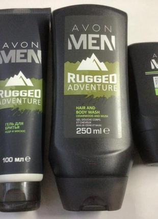 Мужской набор для бритья care men-avon-кедр и мускус