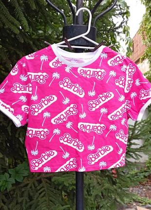 Футболка укороченная primark, barbie, eur 38/40