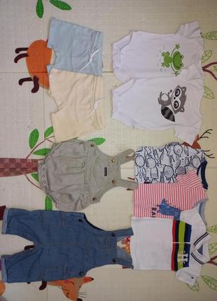 Лот фірмових речей на малечу 3-6 міс