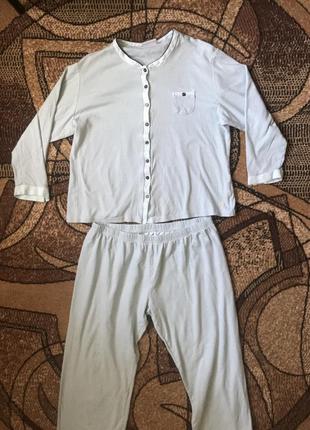 Пижама женская 100% коттон роз.54