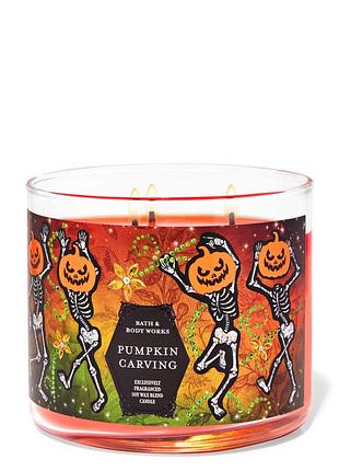 Ароматична свічка bath & body works pumpkin carving