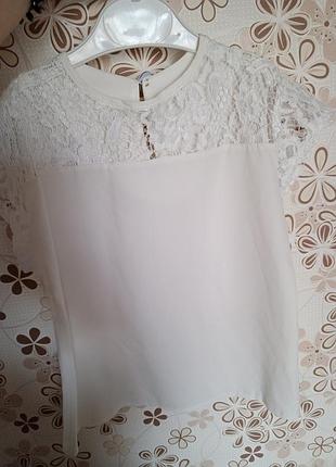 Блузка с коротким рукавом