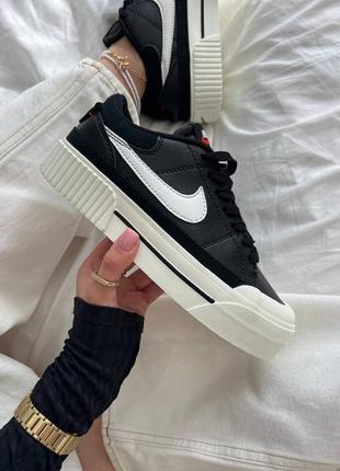 Кросівки nike court legacy black