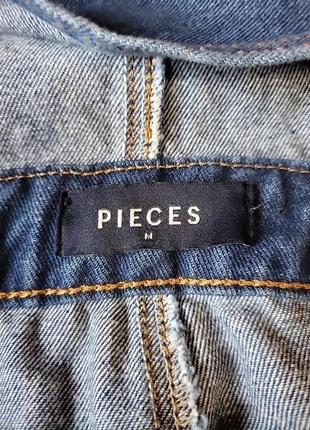 Джинсовый комбинезон юбка pieces