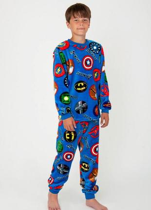 Пижама теплая подростковая 146-164