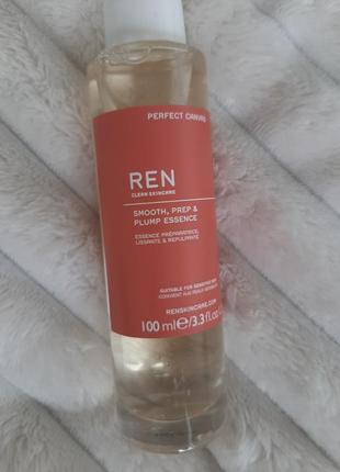 Есенція для обличчя ren perfect canvas smooth, prep & plump essence 100ml